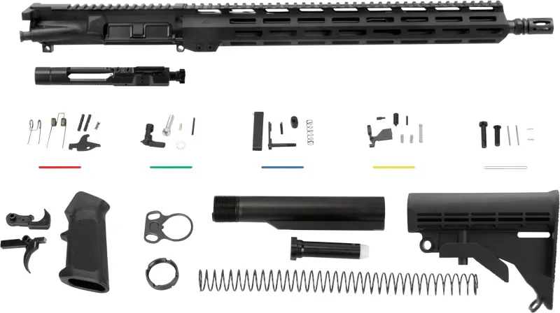 Aim Sports Complete AR-15 Build Kit 5.56x45mm NATO 16 Barrel - Upper Receiver for AR-15 - view 1