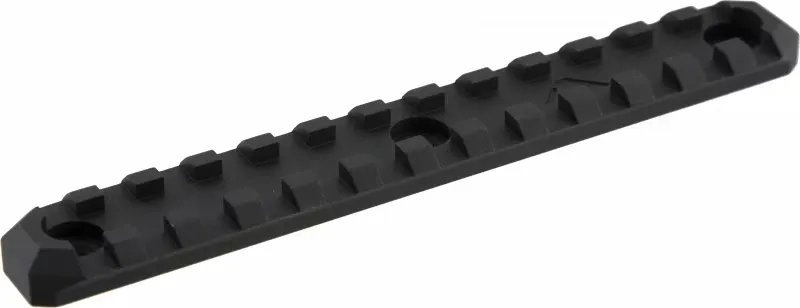 Aim Sports M-LOK 6" 6061 Picatinny Rail Section, Black - MLRS3 - Handguard Mount, vista 1