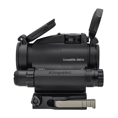 Aimpoint Compm5b Red Dot With Lrp Mount - Compm5b 2 Moa Red Dot With Lrp Mount Black - Optic, vista 1