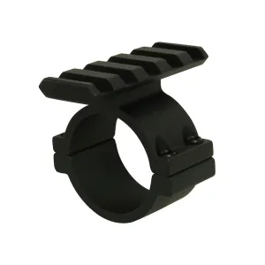 Aimpoint Micro Series 30mm Scope Adapter with Picatinny Rail Matte Black - Optic - view 1
