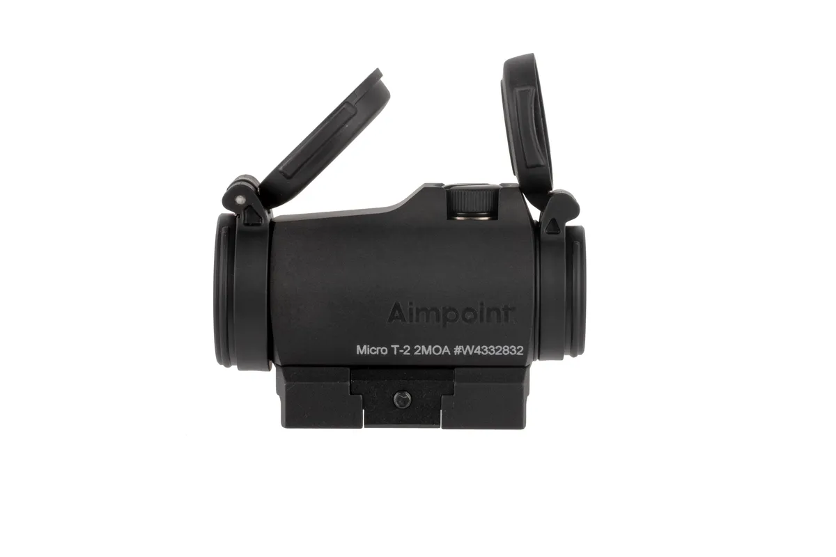 Aimpoint Micro T-2 Red Dot Sight with 2 MOA Dot Picatinny Mount Matte Black - Optic - view 2