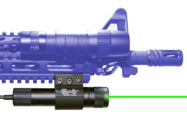 Aimshot USED Aimshot Green Laser Sight LS8100 with MT 61167 Rail Mount - Laser - view 1