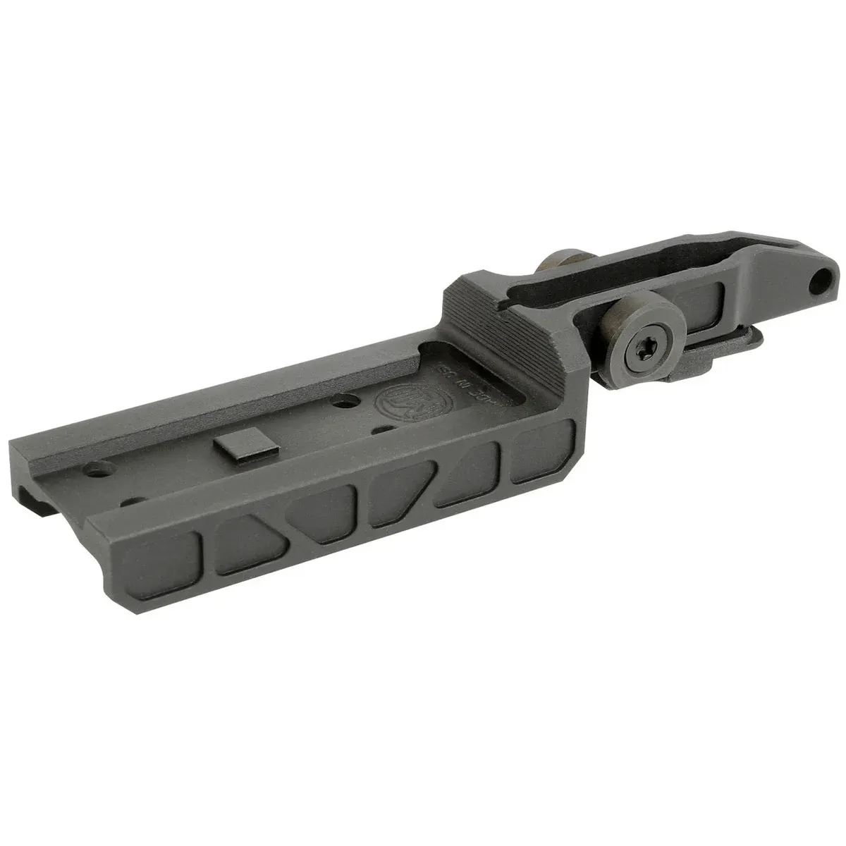 Midwest Industries AK Alpha Mini Dot Mount T2 Black - Optic Mount, vista 1