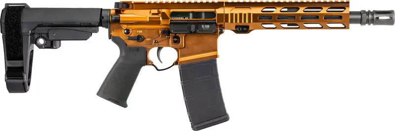 Alex Pro Firearms APF 5.56 NATO 10.5" Copper FX M-Lok Pistol - APF 5.56 PISTOL 2.0 10.5 COPPER FX MLOK - Complete Rifle - view 1