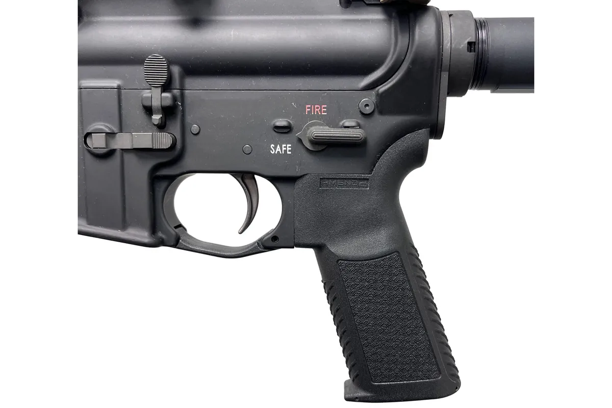 Amend 2 Amend2 Enhanced Pistol Grip, Black - Ergonomic and Comfortable Pistol Grip - A2PGEBLK - Pistol Grip for AR-15 - view 2