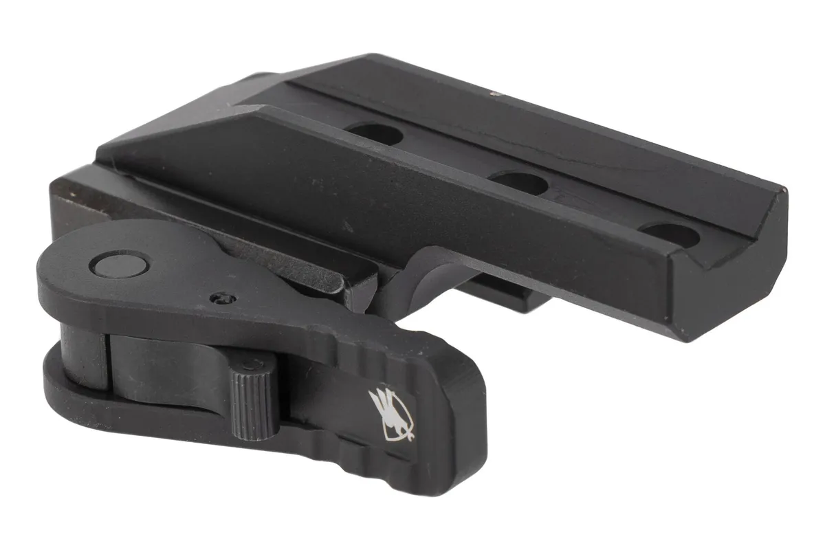 American Defense Manufacturing AD-B2 Quick Detach Riflescope Mount 1.41in Height Anodized Finish Black - Optic Mount, vista 2