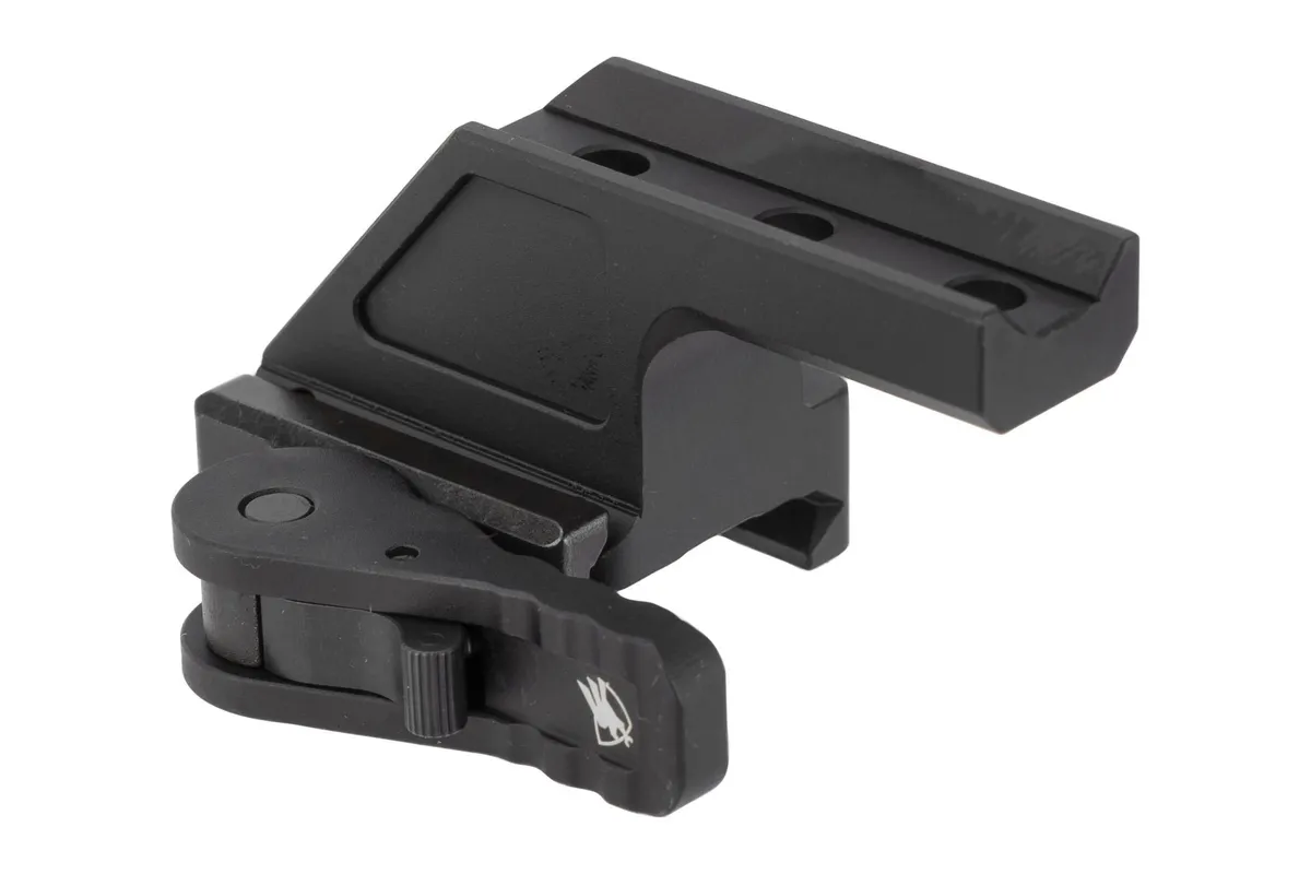 American Defense Manufacturing AD-B2 Quick Detach Riflescope Mount 1.93in Height Anodized Finish Black - Optic Mount, vista 2