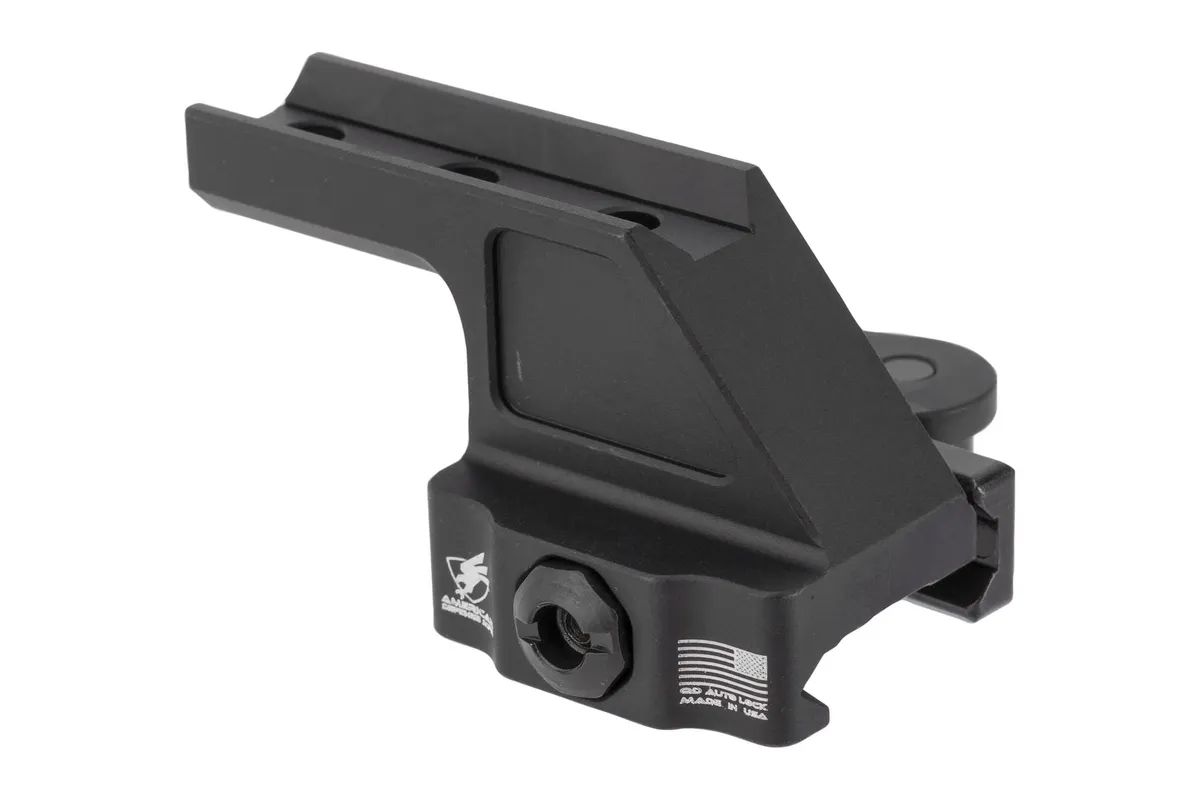 American Defense Manufacturing AD-B2 Quick Detach Riflescope Mount 1.93in Height Anodized Finish Black - Optic Mount, vista 1