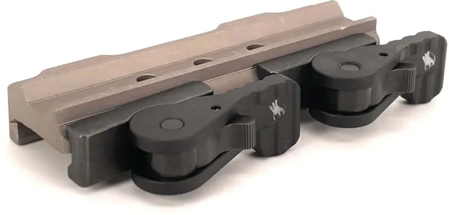 American Defense Manufacturing AD-B3-HD Modular Base Tactical Legacy Lever Flat Dark Earth - Optic Mount - view 1