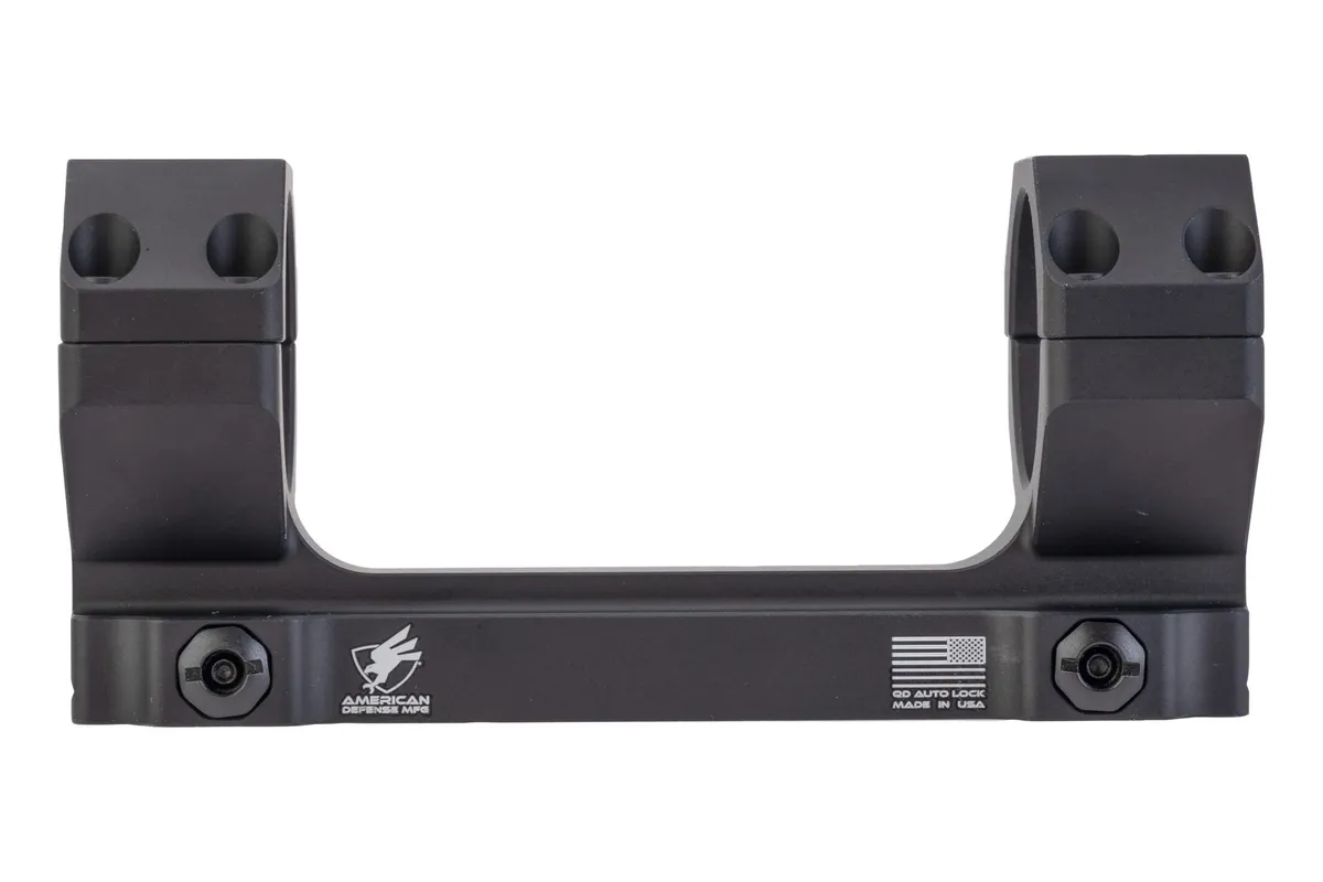 American Defense Manufacturing AD-Delta AR-10 Riflescope Mount Standard Legacy Lever 35mm Ring Size Black - Optic Mount - view 2