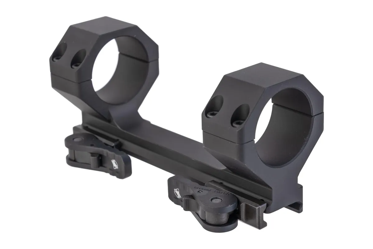 American Defense Manufacturing AD-Delta AR-10 Riflescope Mount Standard Legacy Lever 35mm Ring Size Black - Optic Mount - view 4