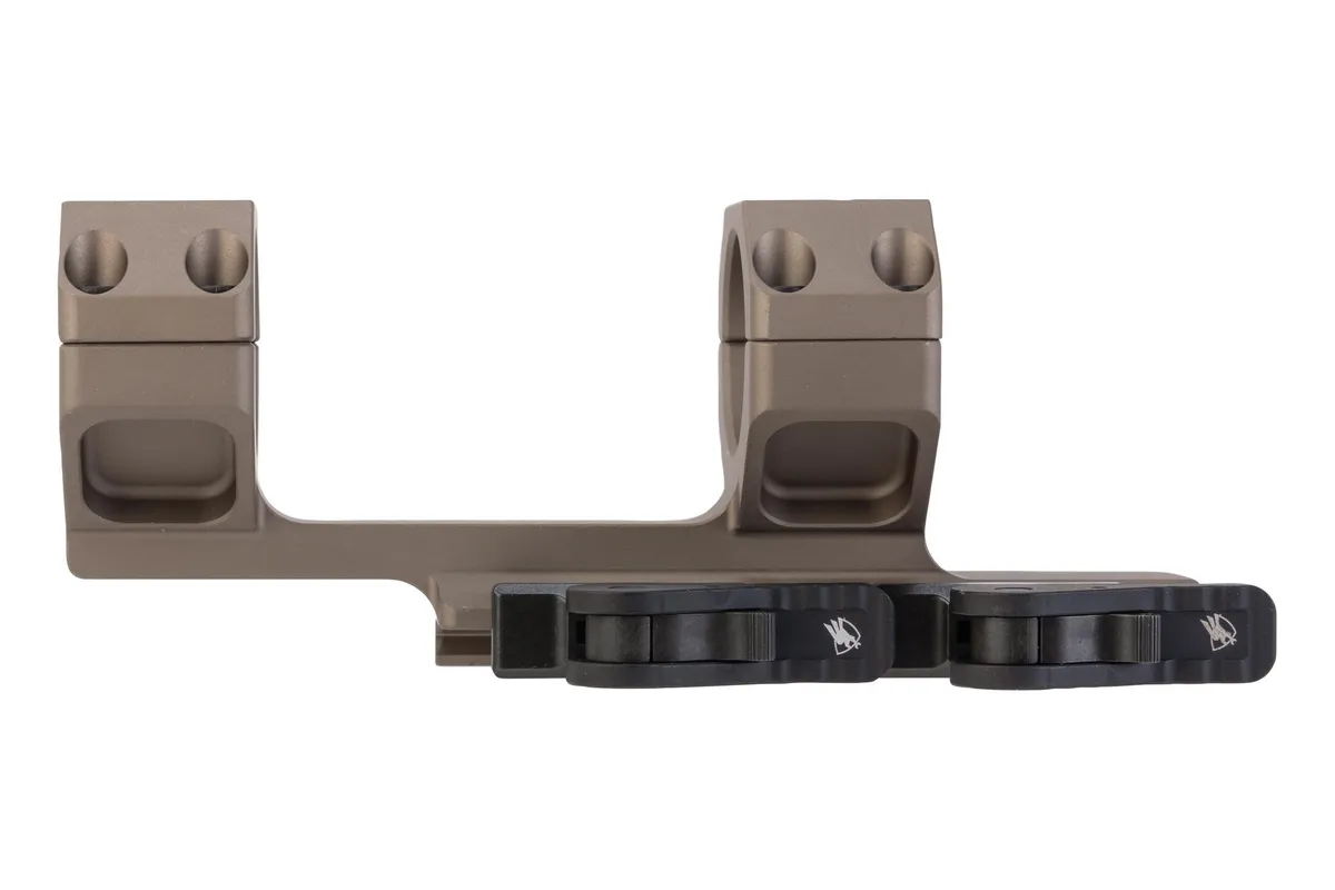 American Defense Manufacturing AD-DELTA-C Cantilever Scope Mount Standard Legacy Lever 20 MOA 30mm Ring Size Flat Dark Earth - Optic Mount, vista 3