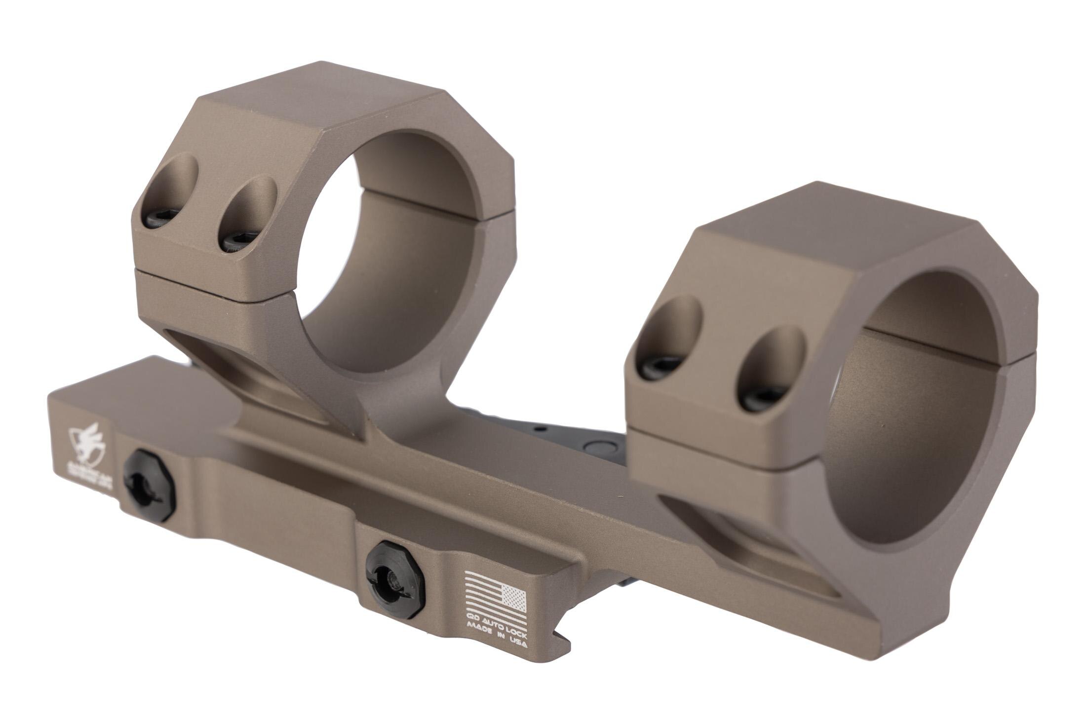American Defense Manufacturing AD-DELTA-C Cantilever Scope Mount Standard Legacy Lever 34mm Ring Size Flat Dark Earth - Optic Mount - view 1