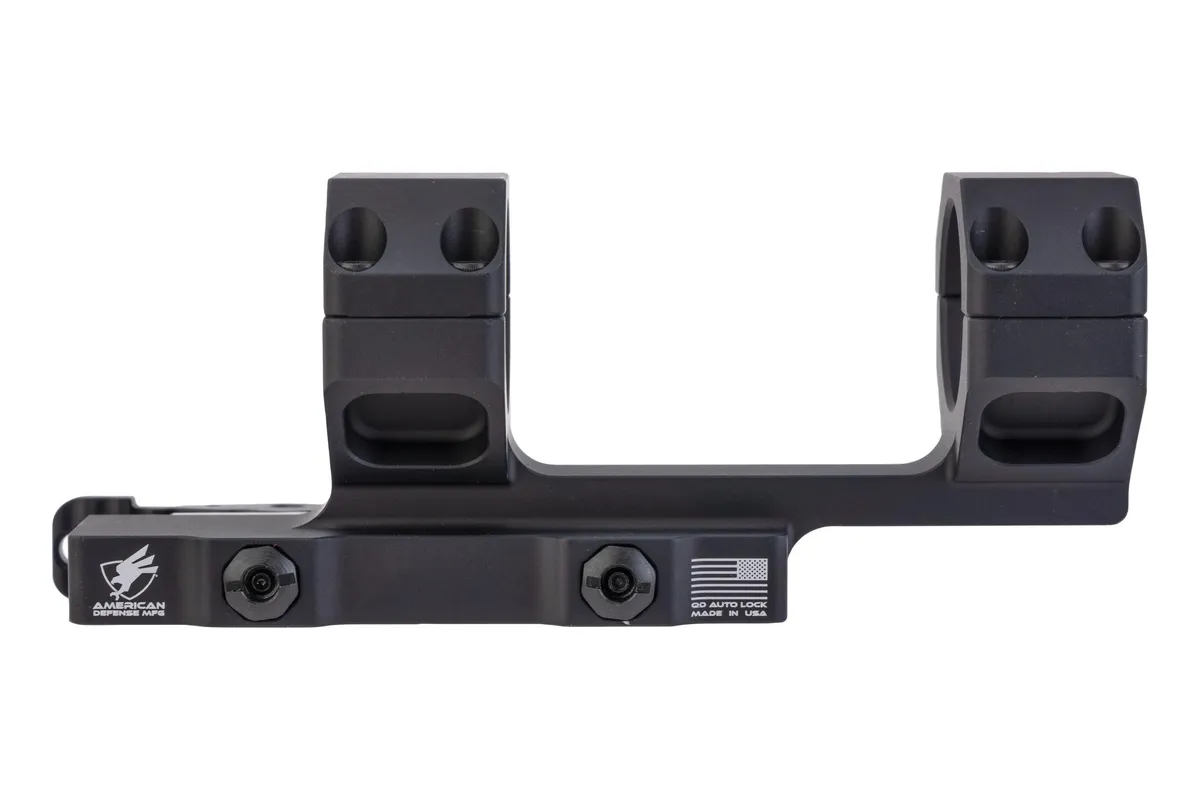 American Defense Manufacturing AD-DELTA-C Cantilever Scope Mount Tactical Legacy Lever 30mm Ring Size Black - Optic Mount - view 1