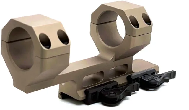 American Defense Manufacturing AD-DELTA-C-H Scope Mount 1.93in NV Height Titanium Lever 30mm Ring Size Flat Dark Earth - Optic Mount, vista 1