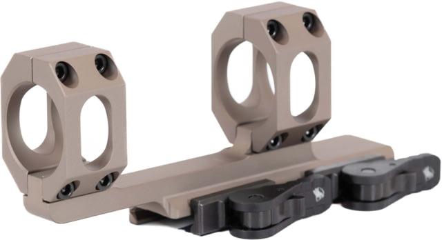 American Defense Manufacturing AD-RECON AR-15 1-Piece 2in Offset Riflescope Mount Standard Lever Flat Dark Earth 34mm AD-RECON 34 STD FDE - Optic Mount, vista 1