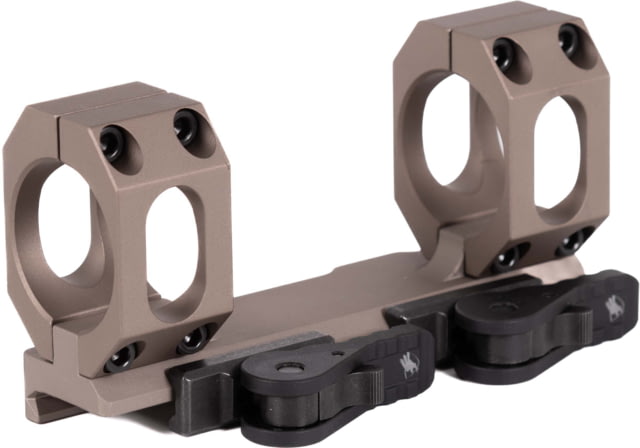 American Defense Manufacturing AD-RECON-SL 20 MOA Scope Mount Standard Lever Flat Dark Earth 40mm AD-RECON-SL-20MOA40STDFDE - Optic Mount - view 1