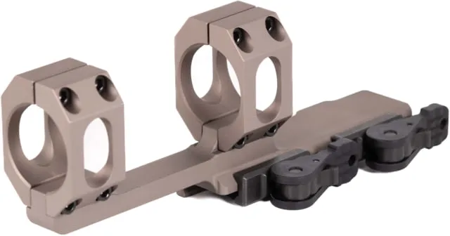 American Defense Manufacturing AD-RECON-X Scope Mount Tactical Lever Flat Dark Earth 30mm AD-RECON-X 30 TAC R FDE - Optic Mount - view 1