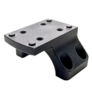 American Defense Manufacturing ADM 30mm Black Delta Scope Mount Ring Cap for Leupold Delta Point Pro/EOTech EFLX/Vortex Defender Footprint - Optic Mount - view 1