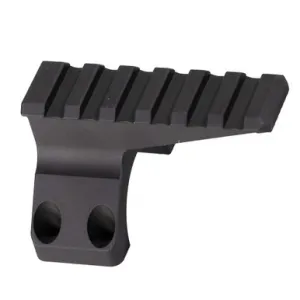 American Defense Manufacturing ADM 34mm Tall 7 Lug LRF Picatinny Rail Diving Board AD-DRC-34-BLK-7LUGT - Optic Mount - view 1
