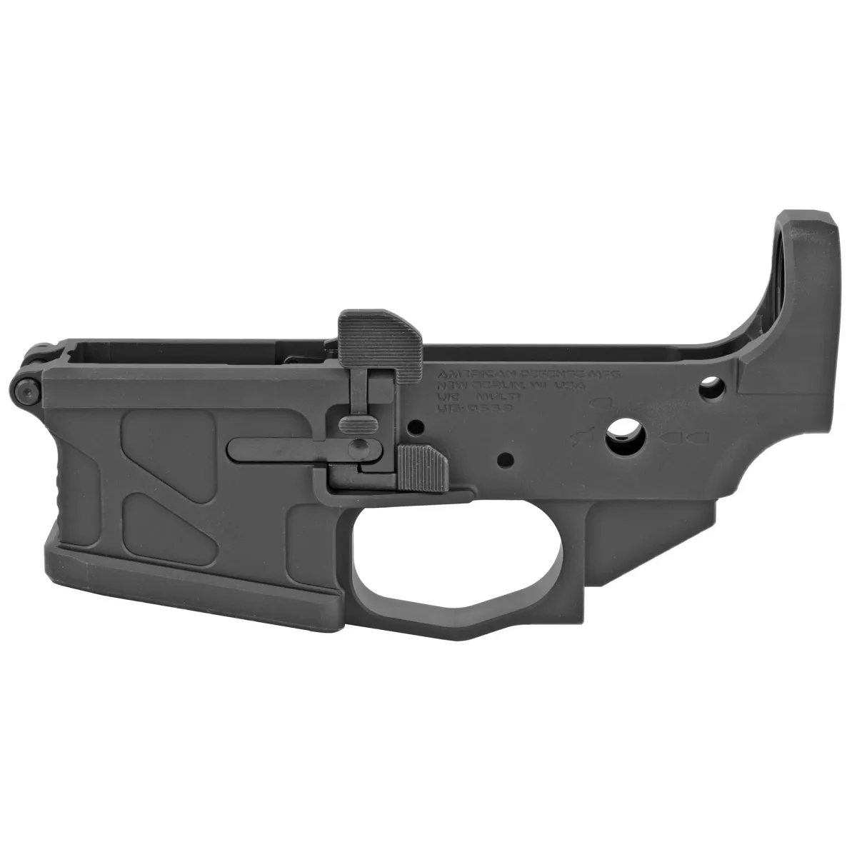American Defense UIC Billet Lower Receiver - Ambidextrous - Lower Receiver for AR-15 - view 2