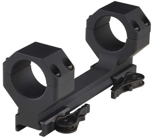 American Defense Manufacturing Dual Ring scope Mount 30mm 30mm Rings Black AD-DELTA 30 STD-TL - Optic Mount, vista 1