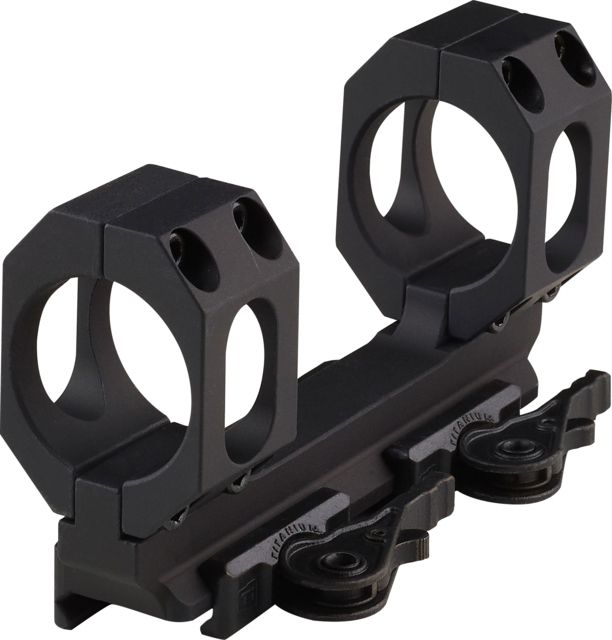 American Defense Manufacturing Dual Ring Scope Mount Straight up Mount 40mm Rings Black AD-RECON-S 40 STD-TL - Optic Mount, vista 1