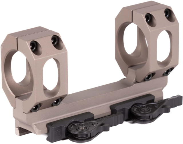 American Defense Manufacturing Dual Ring Scope Mount Straight up Mount w/ 30 MOA 34mm Rings Flat Dark Earth AD-RECON-S 30MOA 34 STD FDE-TL - Optic Mount, vista 1