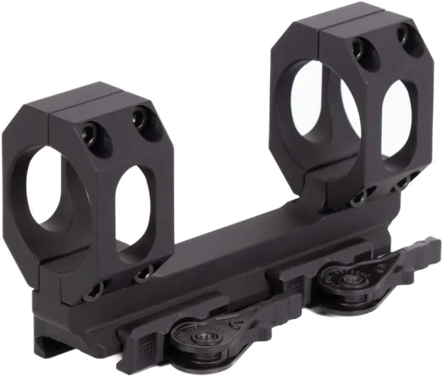 American Defense Manufacturing Dual Ring Scope Mount Straight up Mount w/ 40MOA 34mm Rings Black AD-RECON-S 40MOA 34 STD-TL - Optic Mount - view 1