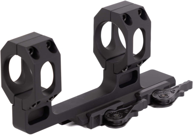 American Defense Manufacturing Dual Ring Scope Mount w/ 2in Offset and 193in Top of Rail to Centerline of Rings 40mm Rings Black AD-RECON-H 40 STD-TL - Optic Mount, vista 1