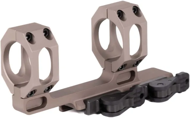 American Defense Manufacturing Recon Dual QD M-35 Rifle Scope Mount TAC Lever Flat Dark Earth - Optic Mount - view 1