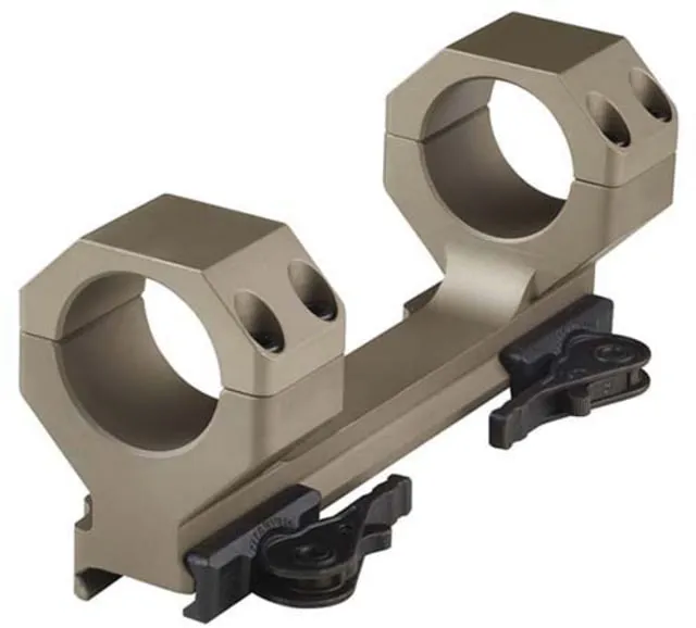 American Defense Manufacturing Rifle Scope Rings Black 40mm AD-RS 40 - Optic Mount, vista 1
