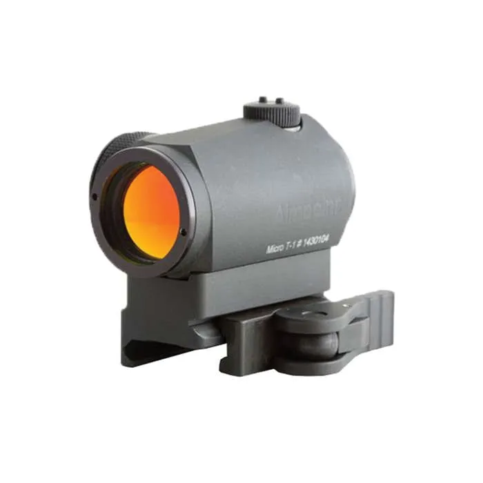 American Defense Mfg AD-T1 Lightweight Mount w/Standard Lever Fits Aimpoint Micro T1 - Optic Mount, vista 1