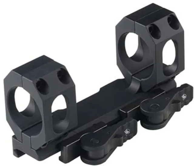 American Defense QR 30mm Scope Mount 30MM, Black - AD-RECON-SL 30 STD - Optic Mount - view 1