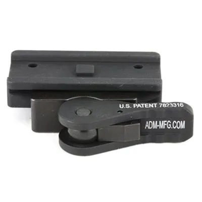 American Defense QR Low Mount Fits Aimpoint Micro T-1, Black - AD-T1-L - Optic Mount - view 2
