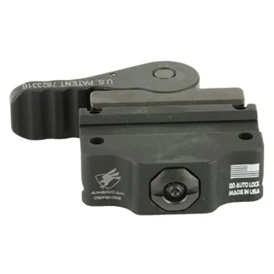 American Defense QR Mount Fits Trijicon MRO Standard, Black - AD-MRO-L STD - Optic Mount - view 2