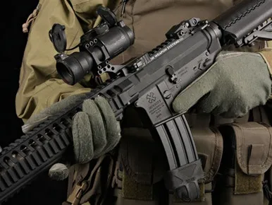 American Defense Quick Detach 30mm Cantilever Aimpoint Mount - Lower 1/3 - Optic Mount, vista 5