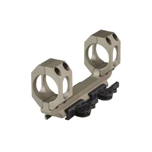 American Defense Recon Extra Wide QD 1-Piece Picatinny Scope Mount 30mm Rings Standard Lever Flat Dark Earth High - Optic Mount - view 1