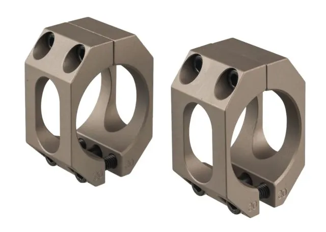 American Defense Recon Quick Detach 30mm Scope Mount - Flat Dark Earth - Optic Mount - view 1