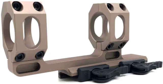 American Defense Recon Quick Detach 30mm Scope Mount - Titanium Lever - Flat Dark Earth - Optic Mount - view 1