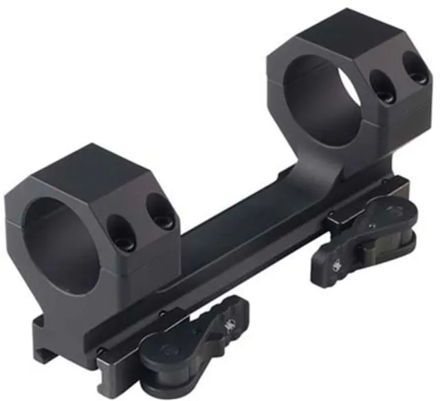 American Defense Recon Quick Detach 34mm Scope Mount - 20 MOA - Black - Optic Mount, vista 4