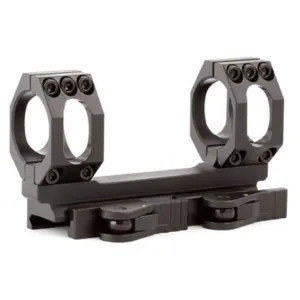 American Defense Recon-SW QD 1-Piece Picatinny Scope Mount 20 MOA Elevated 30mm Rings AR-15 Matte Black - Optic Mount - view 1