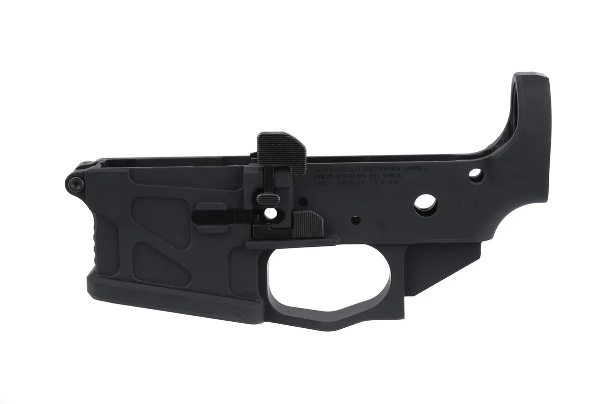 American Defense Uic Billet Ar-15 Lower Receiver - Ambidextrous - Lower Receiver for AR-15 - view 2