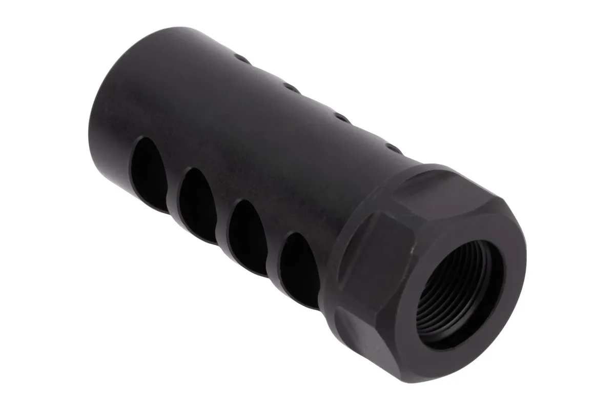 American Precision Arms Little Bastard Gen 3 Self Timing Muzzle Brake 5/8x24 - .30 - Nitride - Muzzle Device for AR-15 - view 3
