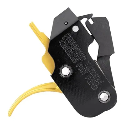 American Trigger Corporation Ar-15 Gold Trigger Fixed Curved 5.56mm - Trigger for AR-15 - view 1