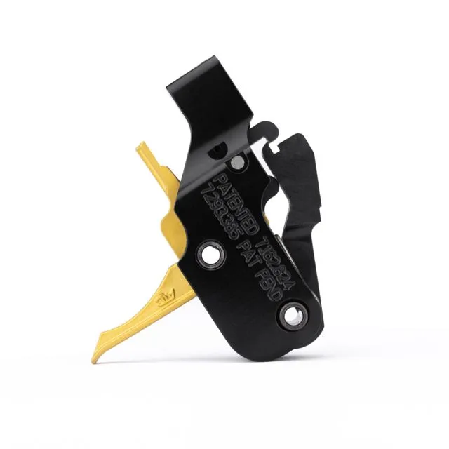 American Trigger Corporation Ar Gold Flat Trigger Adjustible - Trigger for AR-15 - view 2