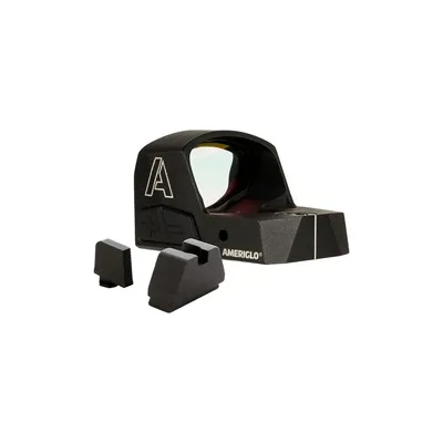 AmeriGlo Haven Red Dot Sight 3.5 MOA Dot RMR, Black - HVN01 - Optic, vista 1