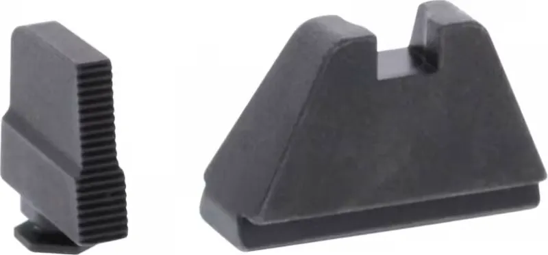 AmeriGlo Sight Set Front/Rear, Black - GL-507 - Iron Sights for AR-15, vista 1
