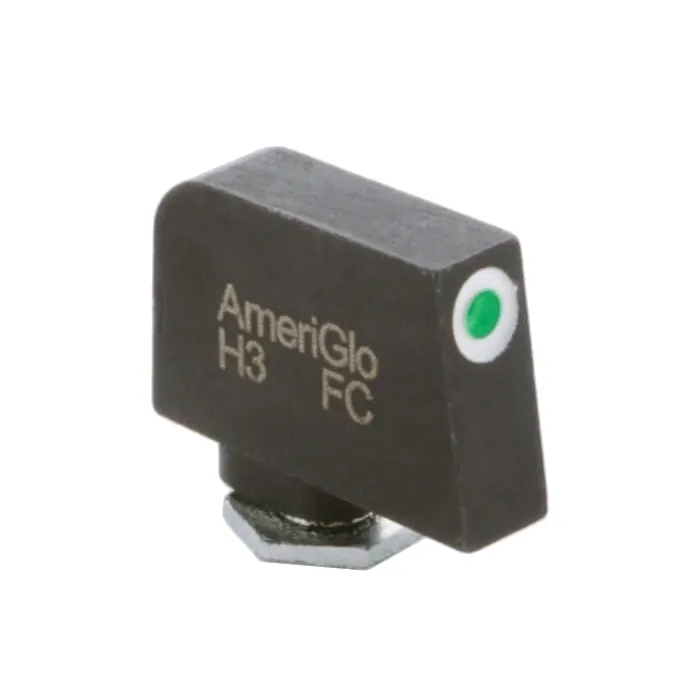 Ameriglo Tritium Sight Front, Green/White - Iron Sights for AR-15 - view 1