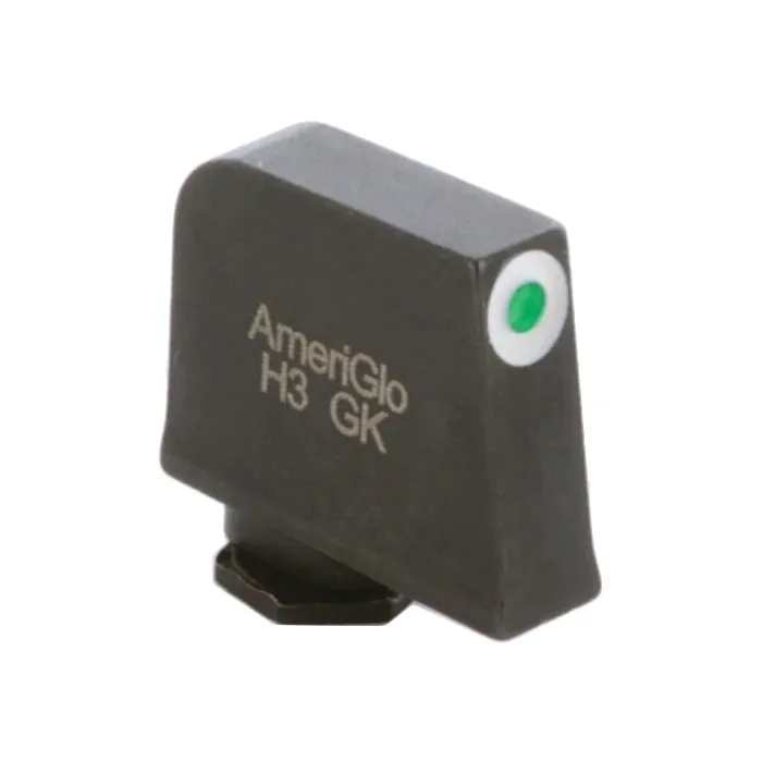 Ameriglo Tritium Sight Front, Green/White - Iron Sights for AR-15 - view 1